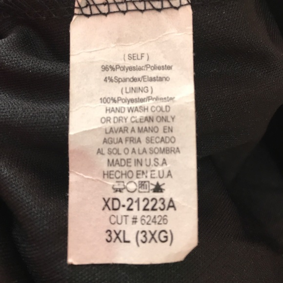 Symphony + Textured Bodycon Dress Plus Size 3X - Picture 6 of 6